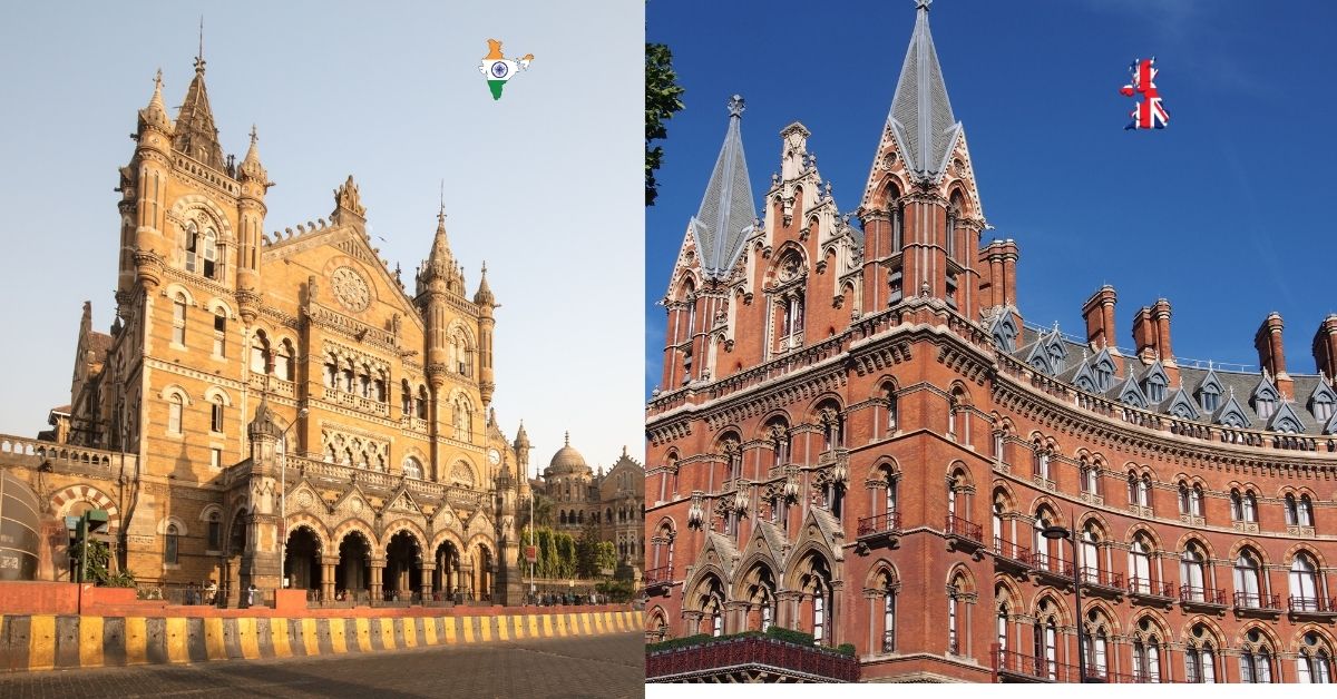 London’s St. Pancras Station Inspired Mumbai’s Stunning Chhatrapati Shivaji Maharaj Terminus