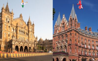 London’s St. Pancras Station Inspired Mumbai’s Stunning Chhatrapati Shivaji Maharaj Terminus