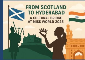 Tartan in Telangana: Miss Scotland’s Powerful Tribute at Miss World 2025