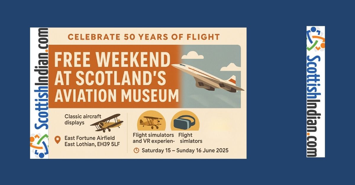 Celebrate 50 Years of Flight – Free Weekend at Scotland’s Aviation Museum!