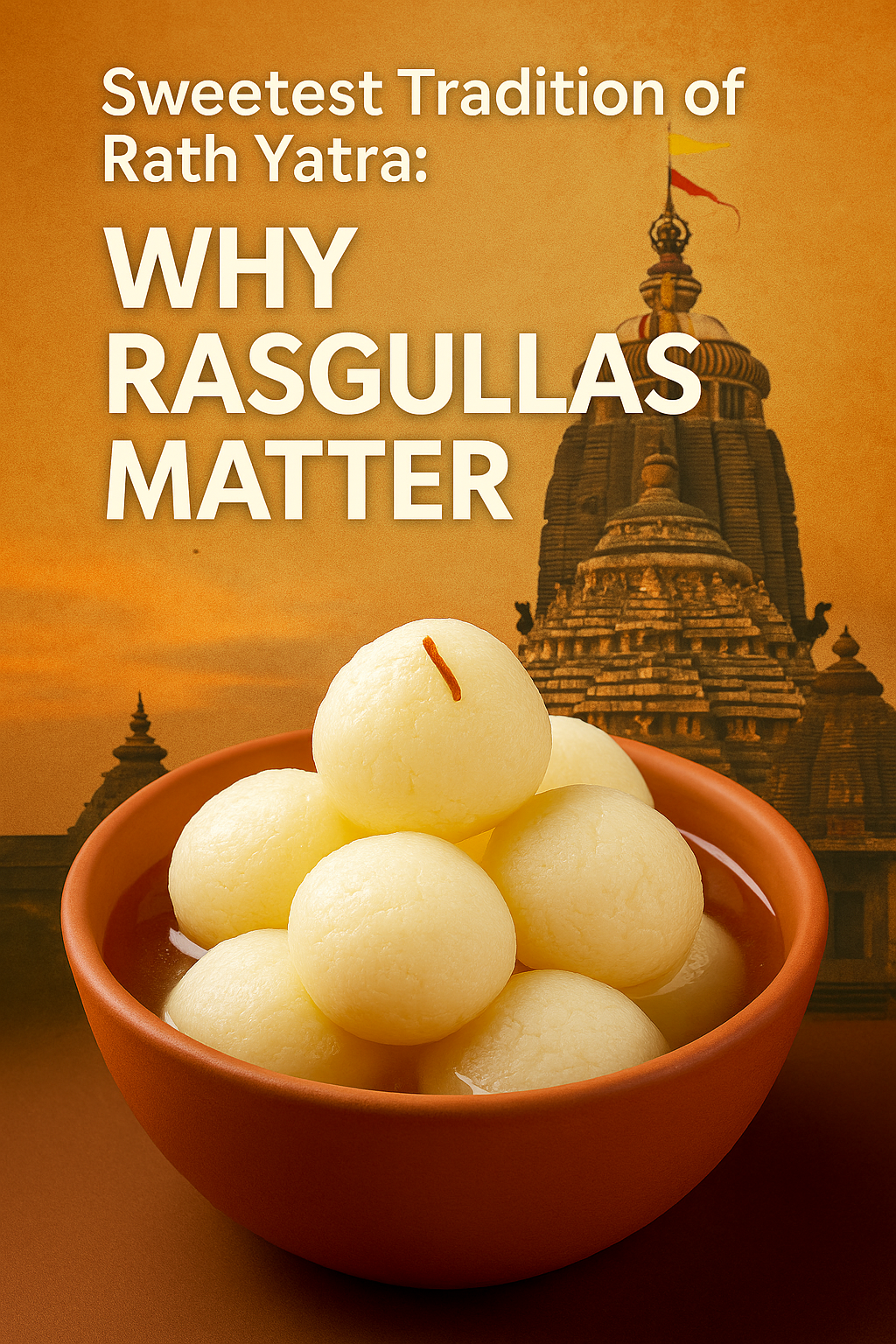 Lord Jagannath’s return during Niladri Bije with Rasgulla offering in hand, symbolizing reconciliation with Goddess Lakshmi