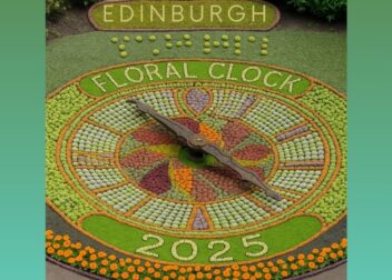 Edinburgh’s Floral Clock 2025: A Tribute to Braille and Inclusion