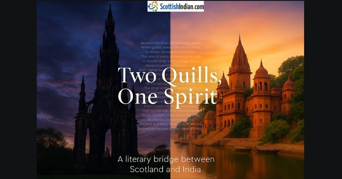 How Literature Shaped Nations: The Parallel Legacies of Walter Scott and Bankim Chandra