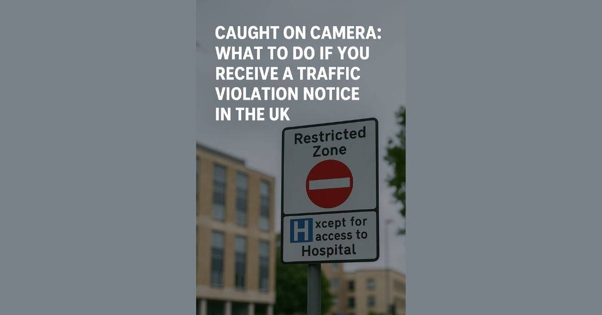 What to Do If You Receive a Traffic Violation Notice in the UK
