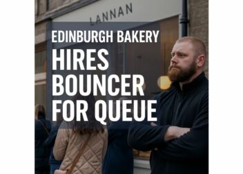 When Pastry Meets Panic: Edinburgh’s Bakery Hires a Bouncer