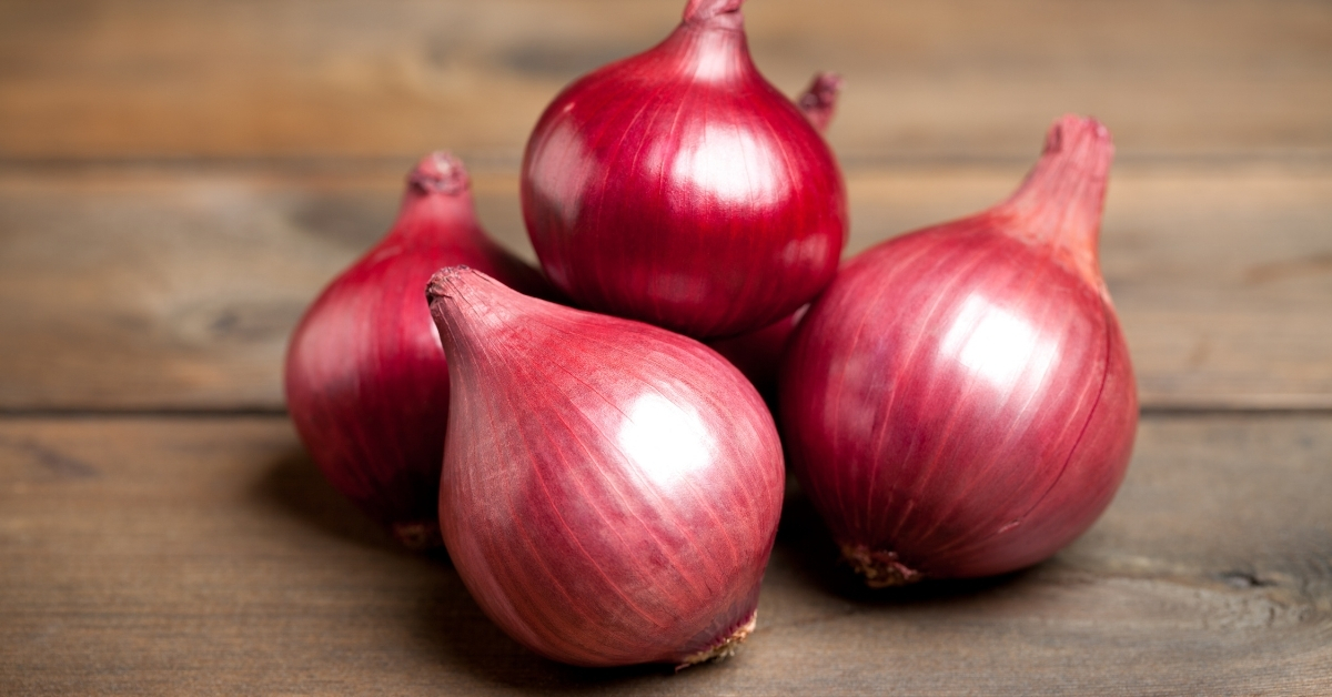 Fresh and sliced onions showcasing their Ayurvedic health benefits for digestion, hair, and skin.